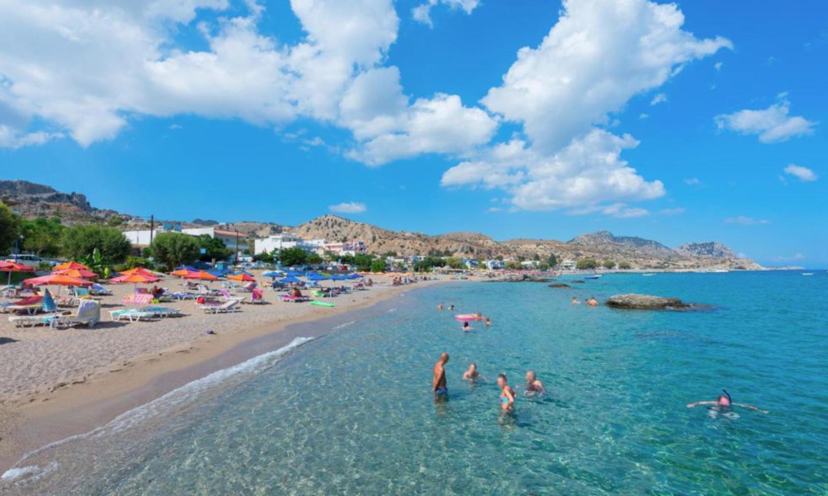 Thalassia Avra Stegna Beach Archangelos  Exteriér fotografie